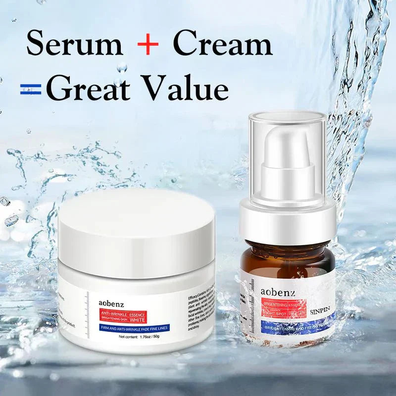 AOBENZ Niacinamide Serum & Firming Cream Set