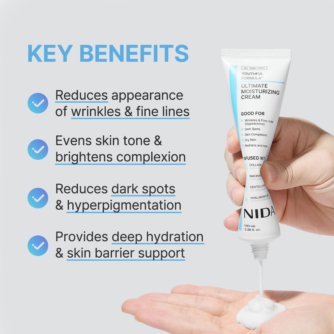 NIDA Youthful Formula Ultimate Moisturizing Cream with Niacinamide