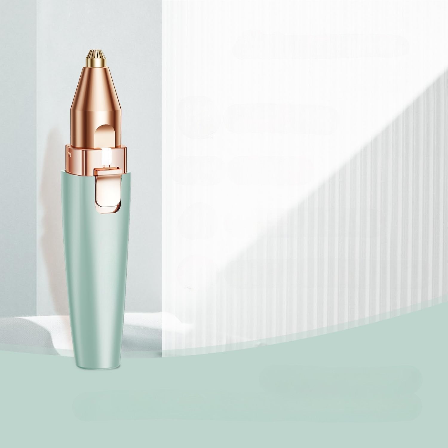 2-in-1 Eyebrow & Facial Trimmer Rechargeable with LED Light