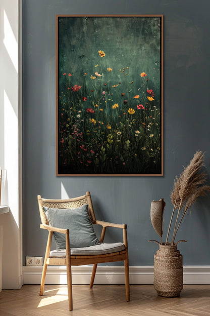 Wildflower Field Framed Wall Art