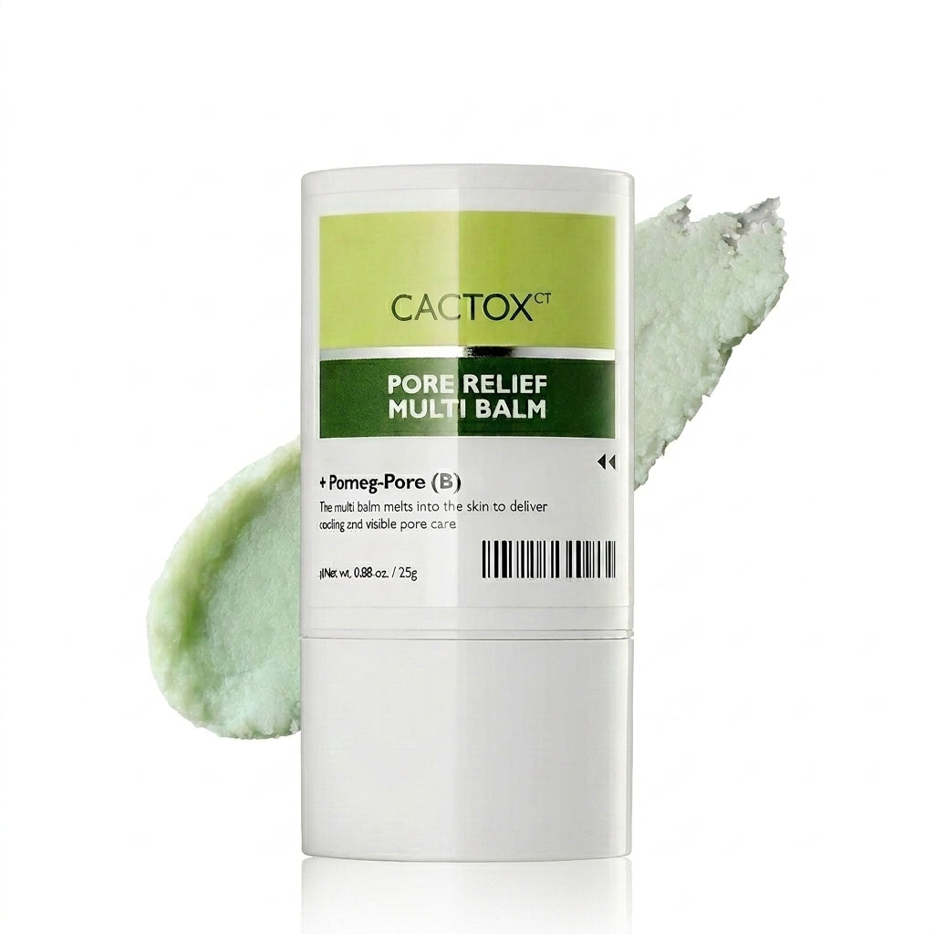 CACTOX Pore Relief Multi Balm featuring Cooling Formula for Refined, Smoother